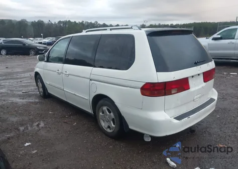2000 Honda Odyssey Ex from USA, damaged, VIN 2HKRL1867YH623465
